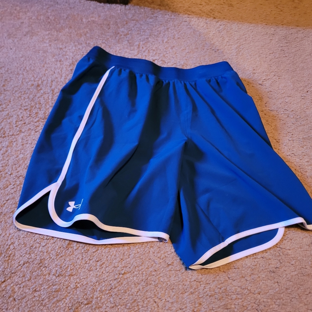 Under Armour blue shorts